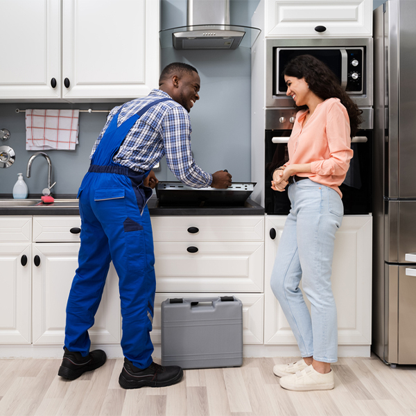 can you provide an estimate for cooktop repair before beginning any work in Hudson Wyoming